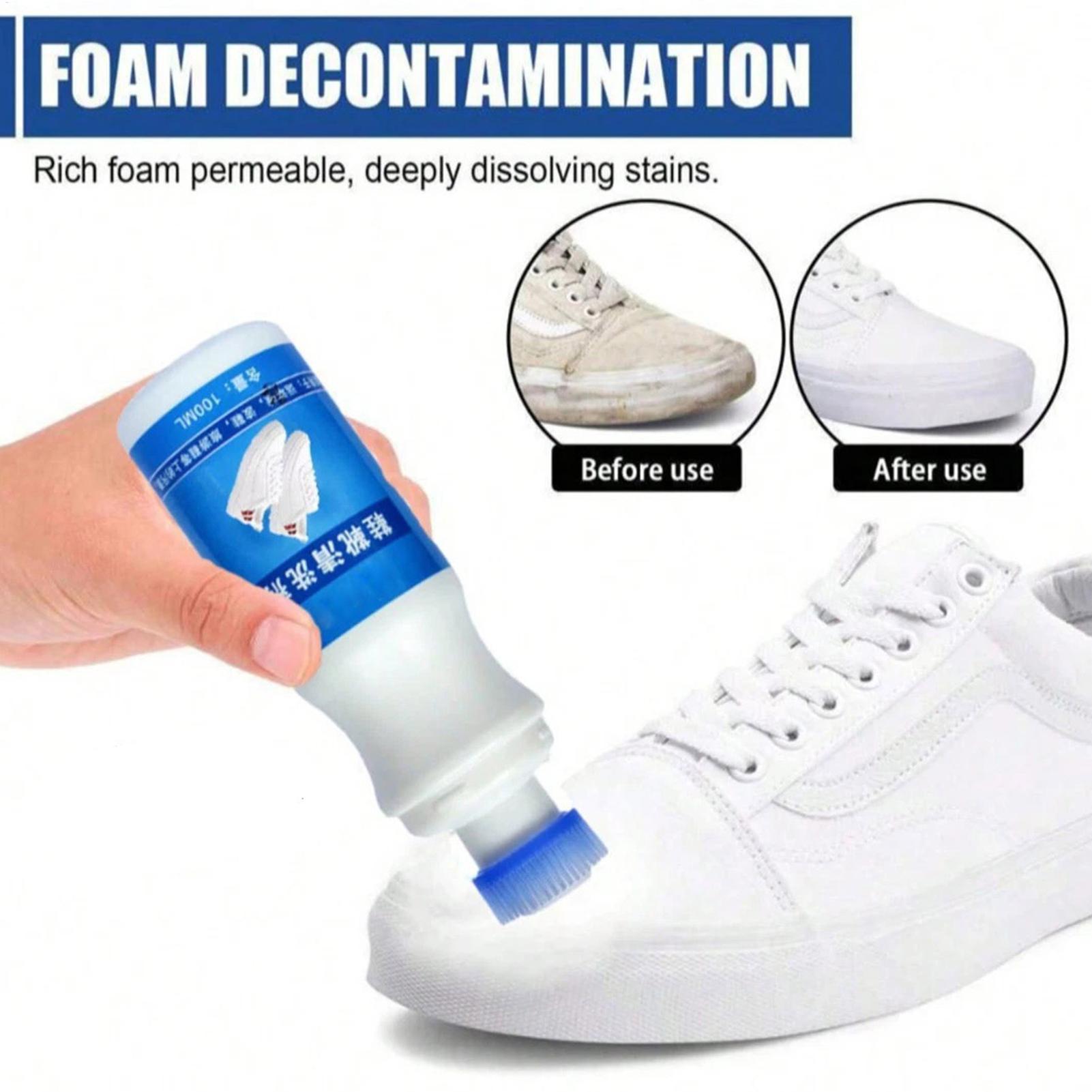 Sneaker Care Products - Pembersih Sepatu Putih 100ml Busa Pemutih