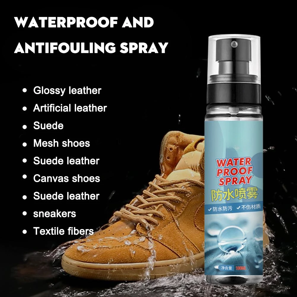 Sepatu semprot anti air 100ml, - Sneaker Protector Spray ulasan dan harga