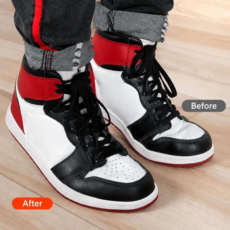 Pelindung Lipatan Ujung Sepatu - Sneaker Protector Spray ulasan dan harga